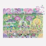 Galison Easter Egg Hunt – 1000 Piece Michael Storrings Puzzle Featuring The Spirit of Easter Festivities at A Whimsical Park