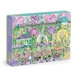 Galison Easter Egg Hunt – 1000 Piece Michael Storrings Puzzle Featuring The Spirit of Easter Festivities at A Whimsical Park