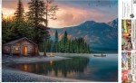 Buffalo Games - Chuck Black - Lakeside Heaven - 500 Piece Jigsaw Puzzle for Adults -Challenging Puzzle Perfect for Game Nights - Finished Size is 21.25 x 15.00