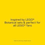 Lego® Tiny Garden 1000-Piece Jigsaw Puzzle | Inspired by Lego® Botanical Sets | Piece Together 30 Tiny Plants and Flowers! | for All Lego® Fans (Amazon Exclusive)