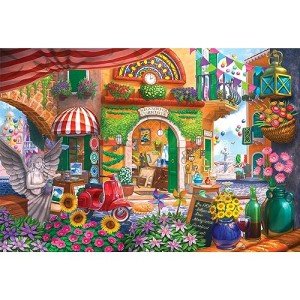 RoseArt - Kodak Premium Collector - Little Italian Curiosity Shop - 2000 Piece Jigsaw Puzzle for Adults