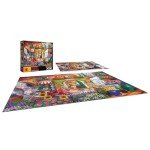 RoseArt - Kodak Premium Collector - Little Italian Curiosity Shop - 2000 Piece Jigsaw Puzzle for Adults