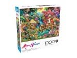 Buffalo Games - Aimee Stewart - Merry Mushroom Village Picnic - 1000 Piece Jigsaw Puzzle for Adults -Challenging Puzzle Perfect for Game Nights - Finished Size is 26.75 x 19.75
