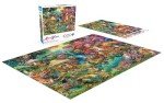 Buffalo Games - Aimee Stewart - Merry Mushroom Village Picnic - 1000 Piece Jigsaw Puzzle for Adults -Challenging Puzzle Perfect for Game Nights - Finished Size is 26.75 x 19.75