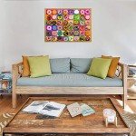 Nattork Jigsaw Puzzles 500 Pieces for Adults, Families (Donuts) Pieces Fit Together Perfectly