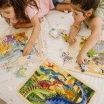 Melissa & Doug Jigsaw Puzzle Bundle (Dinosaur,Safari and Ocean) - Animal Puzzles, Wooden Jigsaw Puzzles For Kids Ages 3+
