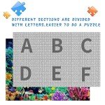 Nattork Jigsaw Puzzles 500 Pieces for Adults, Families (Sea World) Pieces Fit Together Perfectly