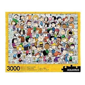 Aquarius Peanuts Cast Puzzle (3000 Piece Jigsaw Puzzle) - Officially Licensed Peanuts Merchandise & Collectibles - Glare Free - Precision Fit - 32 x 45 Inches