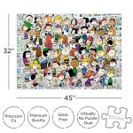 Aquarius Peanuts Cast Puzzle (3000 Piece Jigsaw Puzzle) - Officially Licensed Peanuts Merchandise & Collectibles - Glare Free - Precision Fit - 32 x 45 Inches