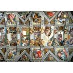 Trefl Sistine Chapel Ceiling 6000 Piece Jigsaw Puzzle Red 54"x38" Print, DIY Puzzle, Creative Fun, Classic Puzzle for Adults and Children from 15 Years Old