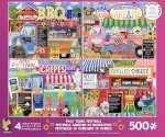 Ceaco - 4 in 1 Multipack - Food Trucks - (4) 500 Piece Jigsaw Puzzles