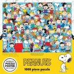 RoseArt - Peanuts - Cast of Characters - 1000 Piece Jigsaw Puzzle for Adults