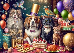 HUADADA Jigsaw Puzzles for Adults 1000 Pieces, Family Dinner Interlock Perfectly Letter on Back No Dust, Home Decor Birthday Party Toy for Men Women Elders Seniors (27.5"x19.6"), 1:1 Poster