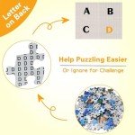 HUADADA Jigsaw Puzzles for Adults 1000 Pieces, Family Dinner Interlock Perfectly Letter on Back No Dust, Home Decor Birthday Party Toy for Men Women Elders Seniors (27.5"x19.6"), 1:1 Poster