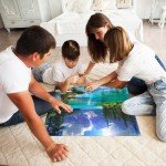 500 Pieces Puzzles for Adult Jigsaw Puzzle 500 Piece Puzzle Children Elderly Puzzle Mountain Forest Lake Puzzle Gift for Mom Dad Family Friend Family Activity Games Home Decor Wall Art 20.5x15IN