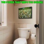 Funwares Original 101 Pooping Puppies Puzzle - Hilarious Jigsaw Puzzle - Perfect White Elephant Gag Gift - Funny Dog Pooping Puzzle for Adults and Kids! 500 Piece Puzzle!