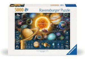Ravensburger Space Odyssey Jigsaw Puzzle - 5000 Piece Adventure for Adults | Expert Craftsmanship | Stellar Artwork | Educational and Fun | Ideal for Family Bonding