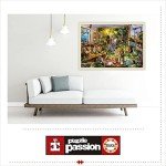 Educa - Entering The Bedroom - 6000 Piece Jigsaw Puzzle - Puzzle Glue Included - Completed Image Measures 61.5" x 42.25" - Ages 14+ (17679)