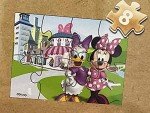 Disney Minnie Mouse 5 Wood Jigsaw Puzzles in Wood Storage Box