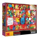 RoseArt - Kodak Premium - Vintage Toy Box - 3000 Piece Jigsaw Puzzle for Adults