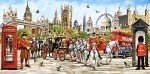 CASTORLAND 4000 Piece Jigsaw Puzzles, Pride of London, Great Britain, Iconic Monuments of London, Adult Puzzles, Castorland C-400300-2