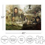 Aquarius Lord of The Rings (3000 Piece Jigsaw Puzzle) - Officially Licensed Lord of The Rings Merchandise & Collectibles - Glare Free - Precision Fit - 32 x 45 Inches