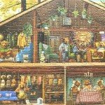 500 Piece Puzzles for Adults - Jigsaw Puzzles - Bear Cabin - Designed by Bigelow Illustrations