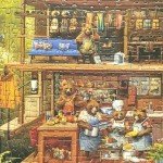 500 Piece Puzzles for Adults - Jigsaw Puzzles - Bear Cabin - Designed by Bigelow Illustrations
