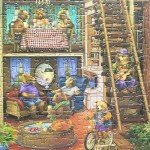 500 Piece Puzzles for Adults - Jigsaw Puzzles - Bear Cabin - Designed by Bigelow Illustrations