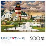 Buffalo Games - Charles Wysocki - Twilight Sentinel - 500 Piece Jigsaw Puzzle for Adults -Challenging Puzzle Perfect for Game Nights - Finished Size is 21.25 x 15.00