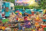 Buffalo Games - Aimee Stewart - AStewart Family Campsite - 2000 Piece Jigsaw Puzzle for Adults -Challenging Puzzle Perfect for Game Nights - Finished Size is 38.50 x 26.50