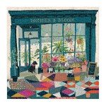 Galison Wonder & Bloom Puzzle, 500 Pieces, 20”x20” – Brightly Colored Scene of a Welcoming Local Plant Shop – Challenging, Perfect for Family Fun, Multicolor