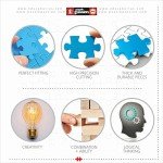 Educa - San Marco Sunset - 6000 Piece Jigsaw Puzzle - Puzzle Glue Included - Completed Image Measures 61.5" x 42.25" - Ages 14+ (19286)