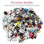 HUADADA Puzzles for Adults 1000 Piece-Easter Egg-1000 Piece Puzzles for Adults and Kids Educational Easter Egg Puzzle (27.56" x 19.67")