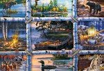 Buffalo Games - Darrell Bush - Darrell Bush - North Country - 2000 Piece Jigsaw Puzzle for Adults Challenging Puzzle Perfect for Game Nights - Finished Size is 38.50 x 26.50