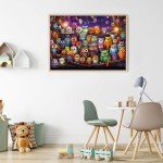 TangComplete - Owl Family Puzzle for Adults 1000 Pieces, Jigsaw Puzzles for Adults 1000 Piece, Puzzle for Adults, Adults Challenging Game Toys, Impossible Puzzle, Family Decoration Puzzle