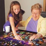 TangComplete - Owl Family Puzzle for Adults 1000 Pieces, Jigsaw Puzzles for Adults 1000 Piece, Puzzle for Adults, Adults Challenging Game Toys, Impossible Puzzle, Family Decoration Puzzle