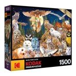 RoseArt - Kodak Premium - Night Owls - 1500 Piece Jigsaw Puzzle for Adults