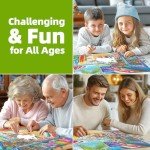 Beach Shop Puzzles for Adults 1000 Pieces Summer Surf Shack Puzzle for Adults Jigsaw Puzzles 1000 Pieces with Letters on Back Hard Impossible Difficult challenging Family Puzzle (27.5"x19.6")