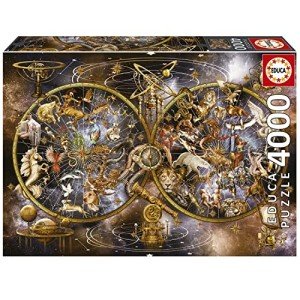 Educa - 4000 Piece Puzzle for Adults | Constellations. Includes Lost Part Service. Assembled Measurement: 75.59" x 53.54". from 14 Years Old (19569)