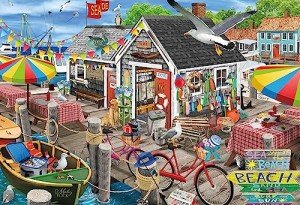 Ceaco - Tracy Flickinger - The Pier - 2000 Piece Jigsaw Puzzle