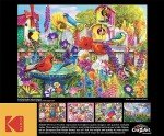 RoseArt - Kodak Premium - Bird Bath Garden - 3000 Piece Jigsaw Puzzle for Adults