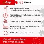 Trefl Large Physical map of The World 4000 Piece Jigsaw Puzzle Red 54"x38" Print, DIY Puzzle, Creative Fun, Classic Puzzle for Adults and Children from 15 Years Old