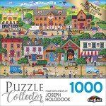RoseArt - Puzzle Collector - Hometown Heroes - 1000 Piece Jigsaw Puzzle for Adults