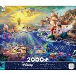 Ceaco - Thomas Kinkade - Disney Dreams Collection - The Little Mermaid - 2000 Piece Jigsaw Puzzle
