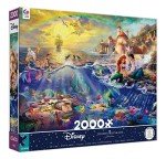Ceaco - Thomas Kinkade - Disney Dreams Collection - The Little Mermaid - 2000 Piece Jigsaw Puzzle