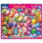 White Mountain Easter Puzzles 1000 Pieces Spring Collage Jigsaw Puzzle for Adults and Families - Easter Eggs