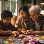 White Mountain Easter Puzzles 1000 Pieces Spring Collage Jigsaw Puzzle for Adults and Families - Easter Eggs