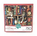 Buffalo Games - Charles Wysocki - Frederick the Literate - 750 Piece Jigsaw Puzzle Multicolor, 24"L X 18"W