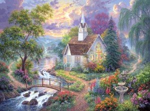 RoseArt - Abraham Hunter - Light Unto My Path - 1000 Piece Jigsaw Puzzle for Adults